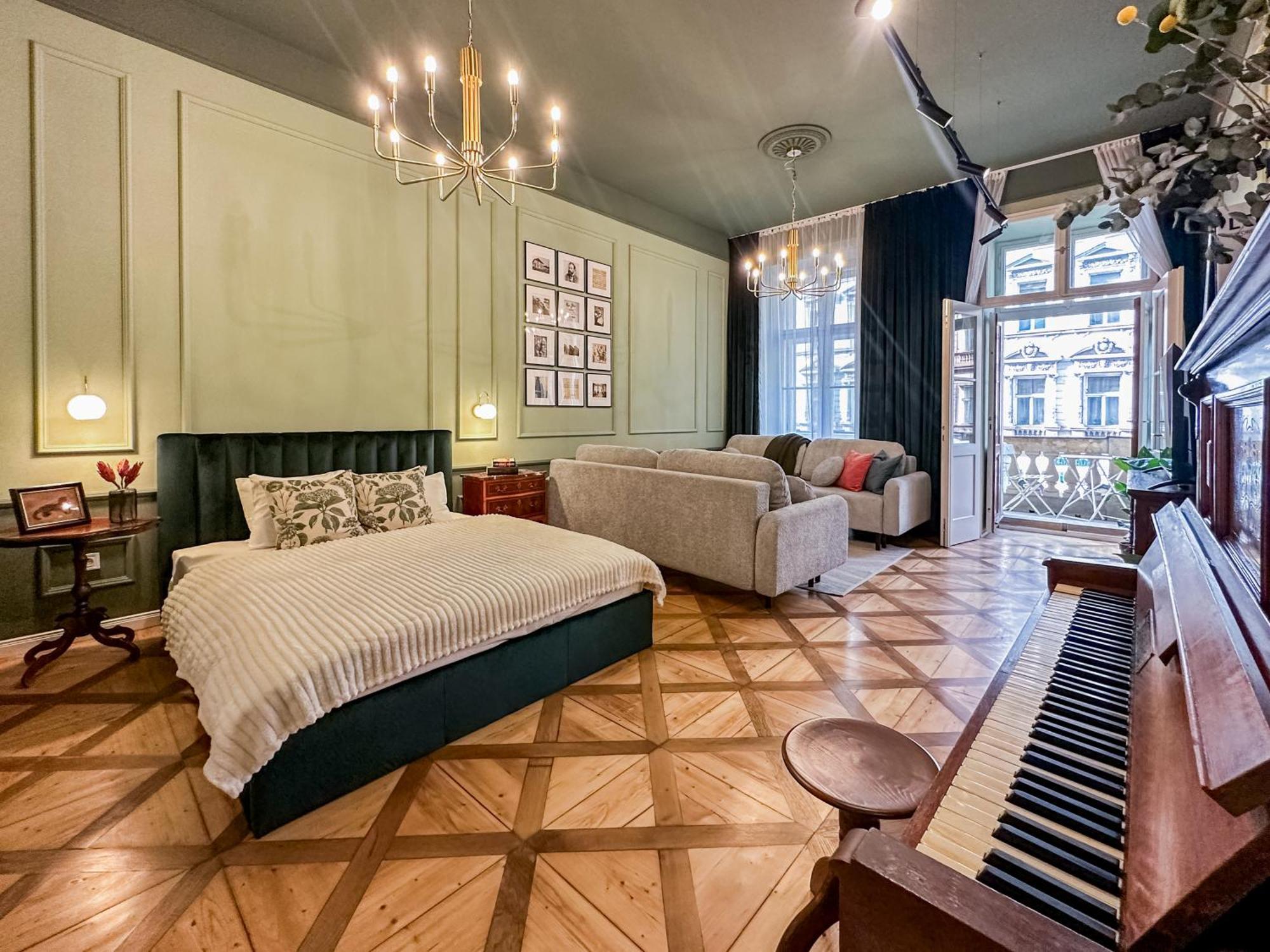 Turnkey I Antonin Dvorak Apartments Praag Buitenkant foto