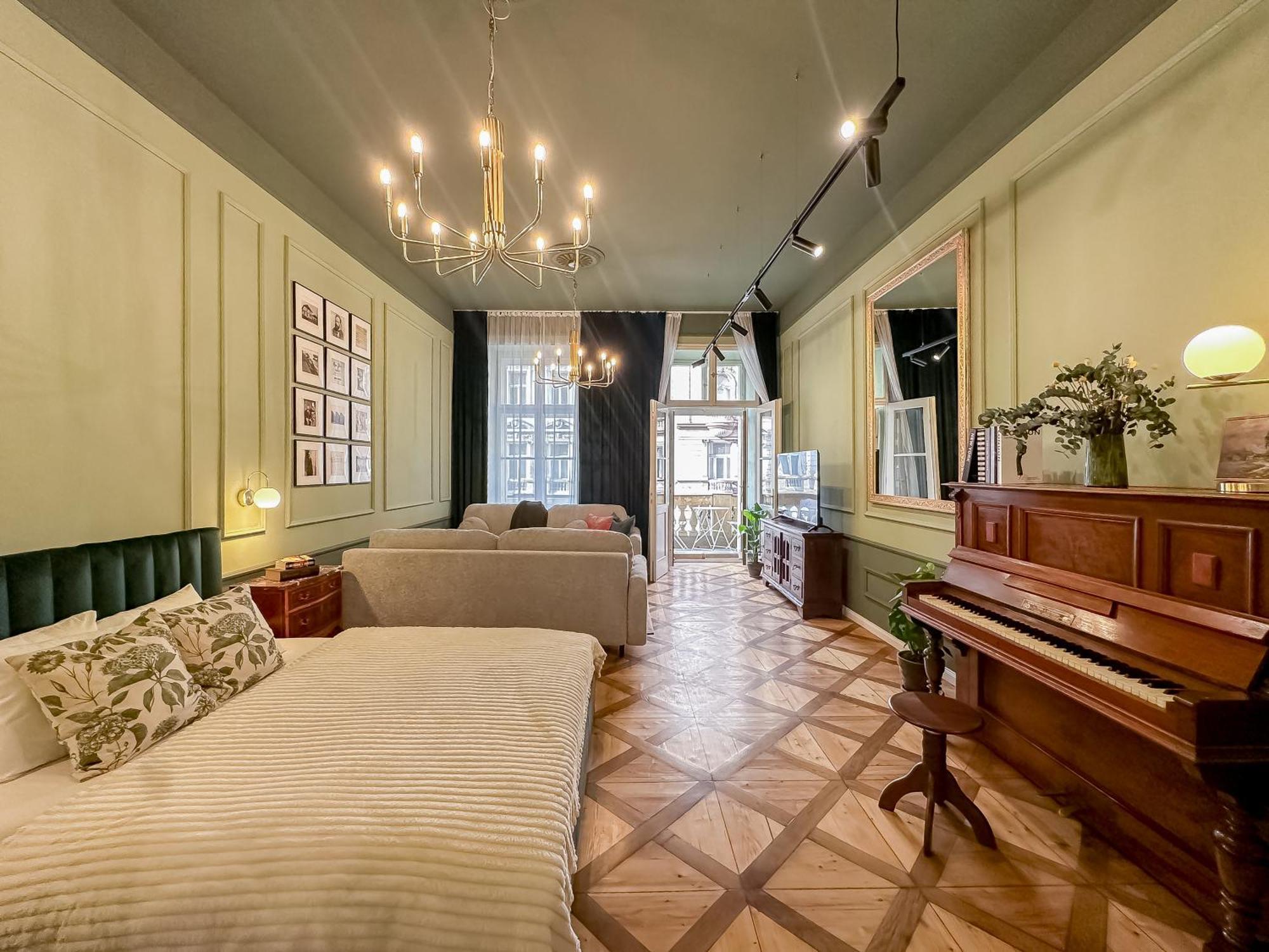 Turnkey I Antonin Dvorak Apartments Praag Kamer foto